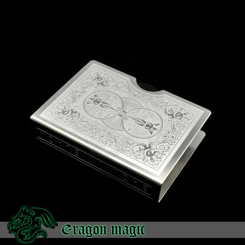 Playing Bicycle Cards Deck Clamp Free Shipping Pattern Tiger Laser Print Magic Tricks Toys