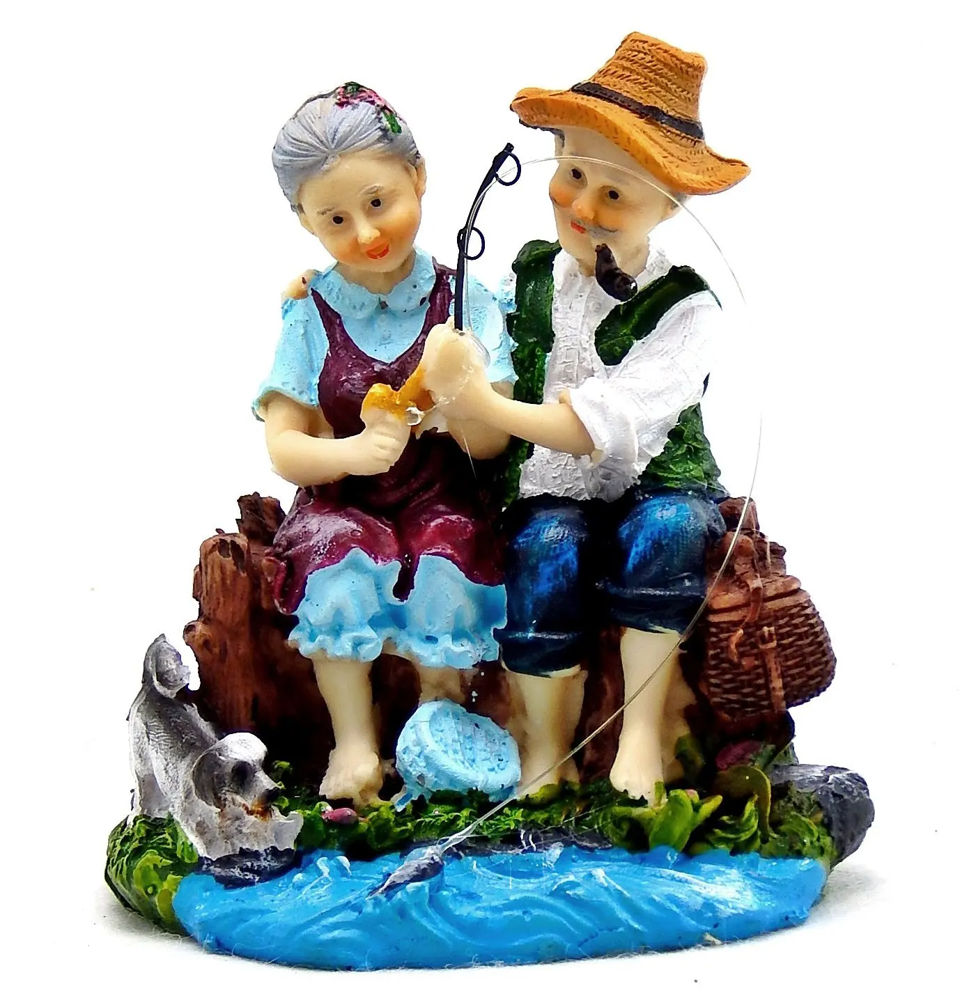 Buy Happy Love Never Dies Wedding Anniversary Old Couple Figurine