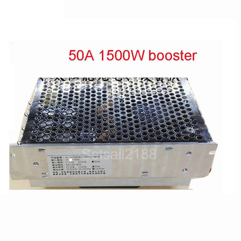 1500W 50A DC Boost Converter Step-up Power Supply Module IN 10.5-60V OUT 15-70V