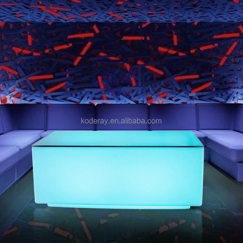 Portable Pe Plastic Furniture Led Bar Tables And Bar Chairs Buy