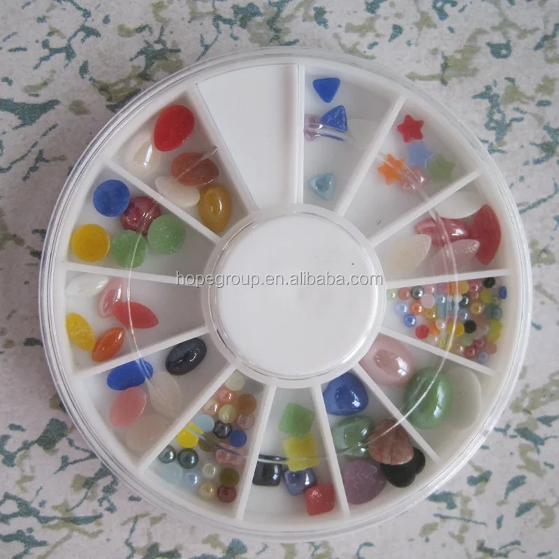 Color Stone Nai Art Nail Decor Wheel Color Stone Nai Art Nail Decor Wheel