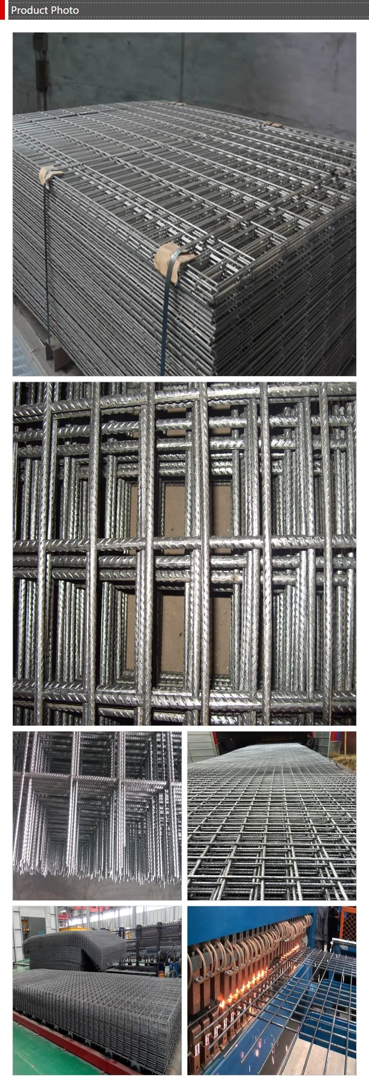 Brick Brc Wall Reinforced Steel Concrete Reinforcement Steel Wire Mesh