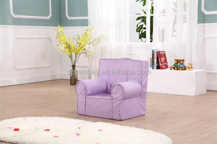 korea style kids fabric mini foam sofa