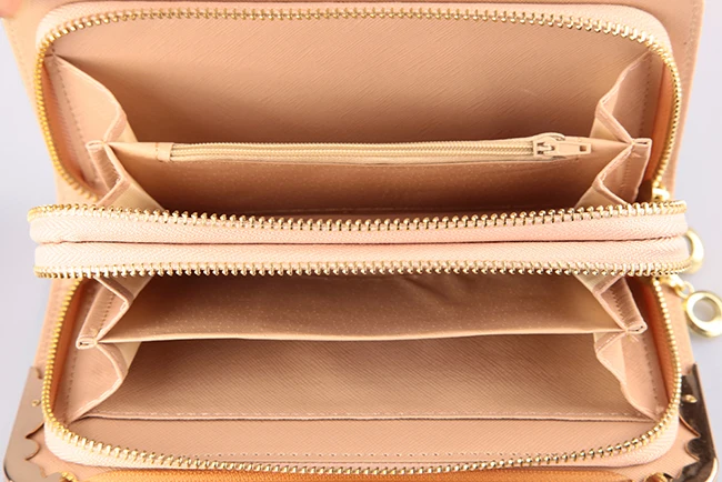Green Patent PU Wallets Elegant Women Purse and bags