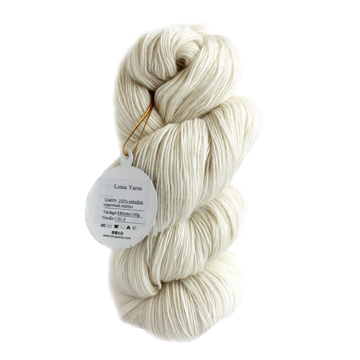 wool yarn undyed