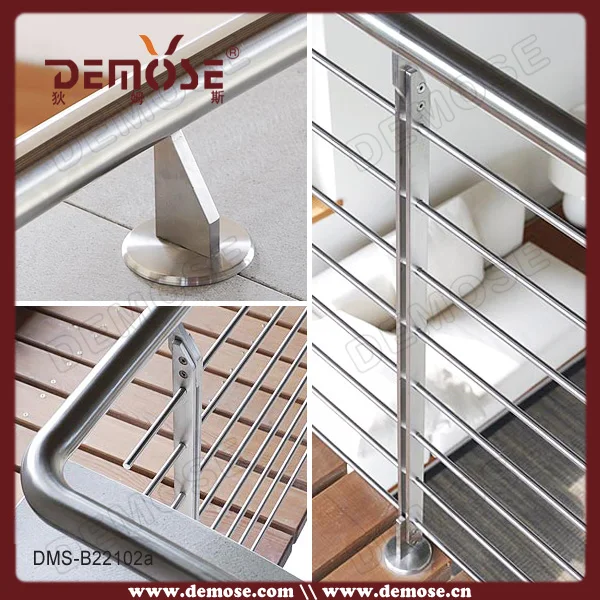 Modern Design Grade 304 Stainless Steel Ms Pipe Railing For Balcony Railing Buy Modern Design