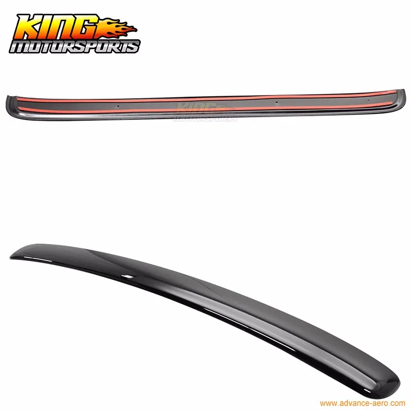 Fits 95-01 BMW 7 Series E38 Sedan AC ABS Roof Spoiler Painted Jet Black #668