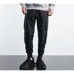 Custom Cotton Twill Worker Pant High Quality Multi- Pocket Men Solid Color Cargo Pant