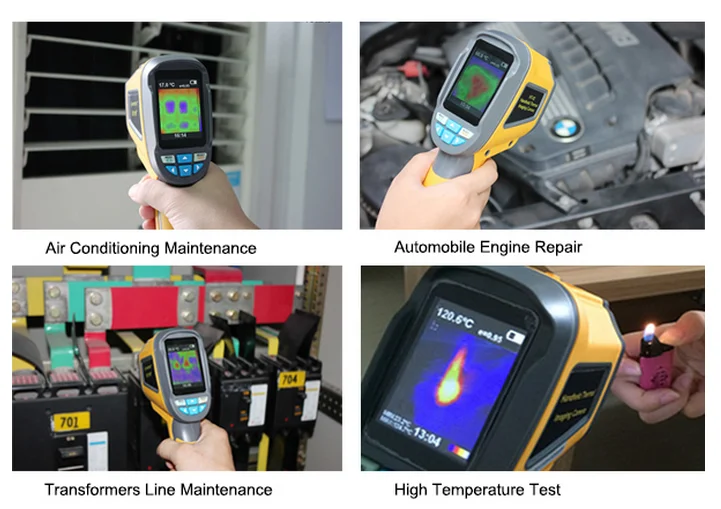 HT-02 Handheld Thermal Imaging Camera Infrared Thermometer IR Thermal Imager thermometer infrarouge termometro infravermelho - KingCare | KingCare.net