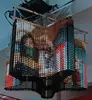 pixel led display, soft/Fixe/flexible led display screen curtain Indoor P20