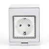 Hot sale EU type IP55 waterproof sockets and switches for outdoor