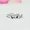 New Graduate Cap Custom Engraved Steel Ring For Best Friends