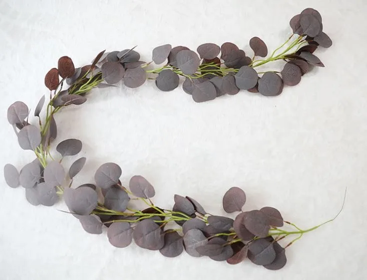 2m Leaves Wreath Artificial Eucalyptus Garland - Buy Eucalyptus Garland