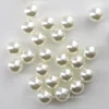 DIY Shinny High Quality Ball Shape Undrilled Without Hole Pearls Plastic Punch-on Beads