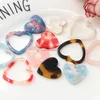 unique acetic acid acrylic charms jewelry accessories 2019 new design acrylic heart charms hot acrylic jewelry components
