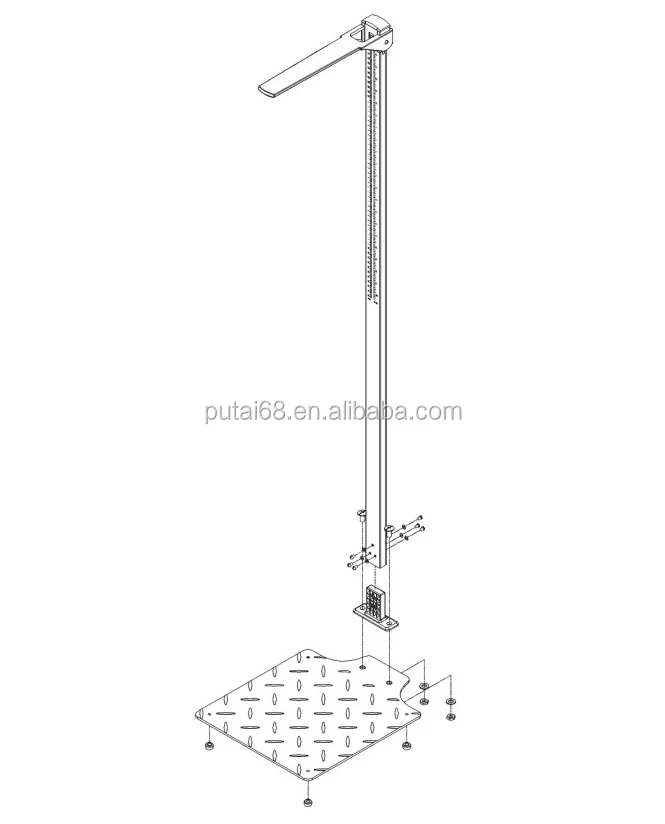 Foldable Adult Height Measuring Rod 210cm Metrical Rod Pt811 Buy