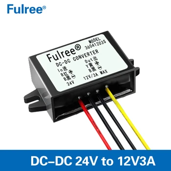 DC24V To DC12V 10A 120W Step Down Power Supply Converter Regulator Module nw