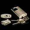 MOK stainless steel rectangular master key blade lock brass padlock