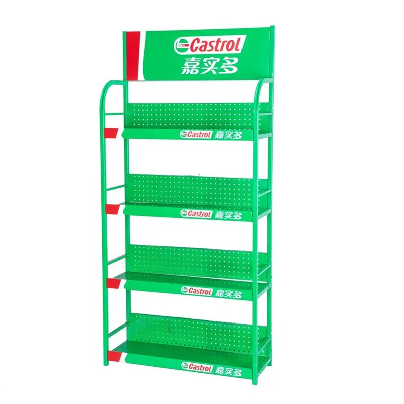 Metal Customized With Small Quantity 5g Tv Lubricant Oil Display Rack
