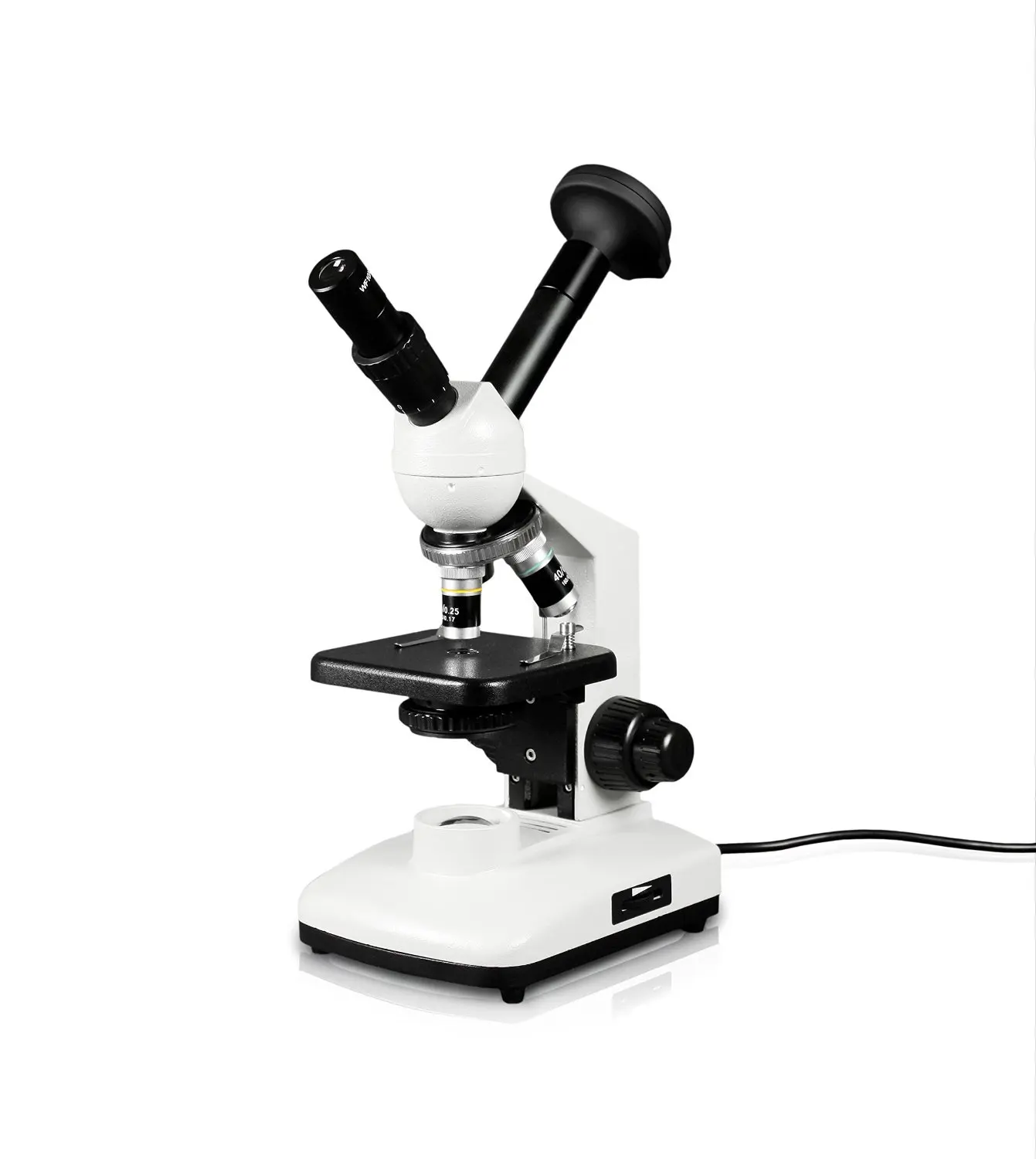 Parco Scientific 3009-L5-DN10.0 Advanced Biological Finite Trinocular Microscope with 10MP Digital Camera Windows XP//7//8; Linux; Mac; USB 2.0; 40X-1000X 5W LED Kohler Illumination