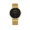 2018 the last new design gold watches men wrist luxury 3 atm water resistant stainless steel mens watches brand your own