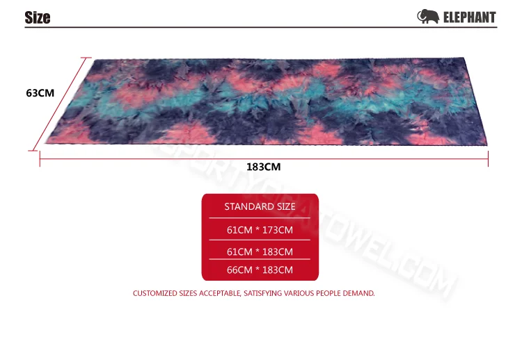 microfibre yoga towel