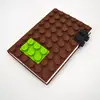 students use block snow shape a6 puzzle silicone notebook cover in a5 size