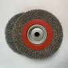 TDF Industrial stainless steel wire brushes disc for deburring machine tools