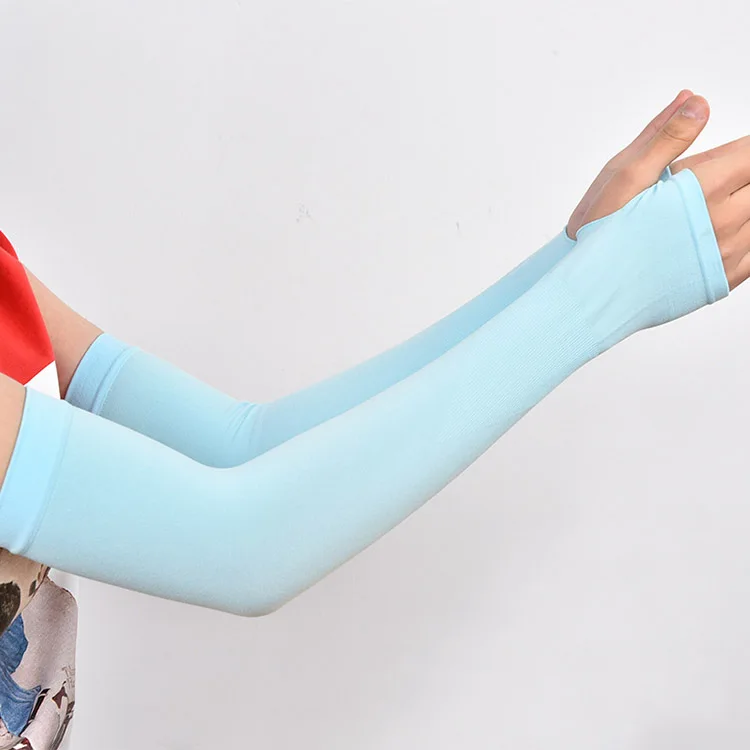 Promotion Long Arms Sun Protection Nylon Gloves With Free Sample Buy