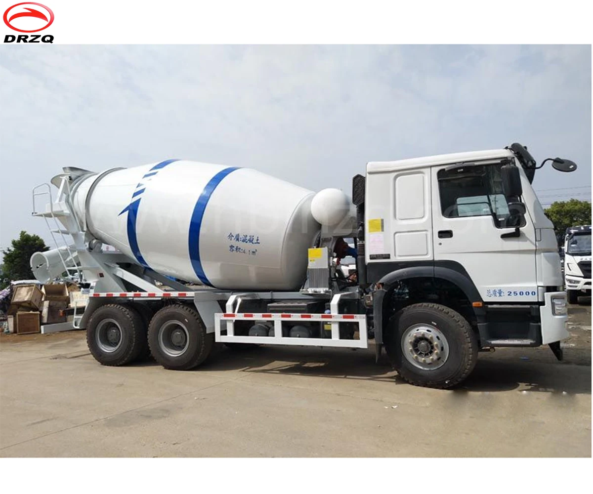 Howo Sinotruk Transit Mixer Truck 10m3 Concrete Mixer Truck For Sale In