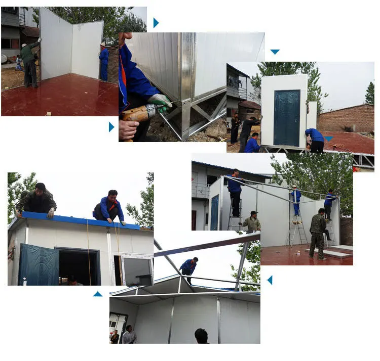 china safety residential prefabricated concrete house
