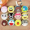 Pakistan 2018 hotsale metal wallets purse for women.Online shipping cartoon cute circle coin purse free samples