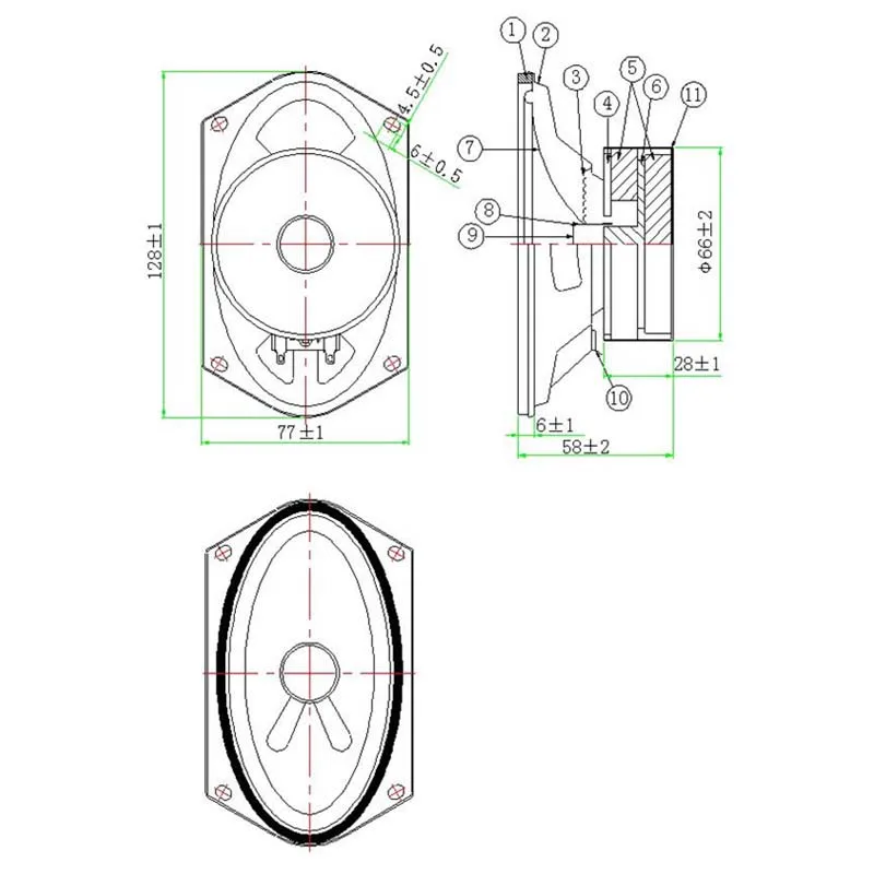 8ohm 20w Tweeter High Performance factory price - ANKUX.COM
