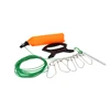 Custom one - handed operation Fishing Tackle Accessory fishing stringer clip live fish lock cable with 5/10 snap