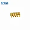 customized Gold plated Pogo Pin with spring loaded
