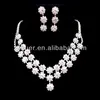 Wholesale fashion artificial bridal jewellery set