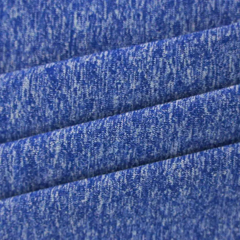Melange Nylon Polyester Lycra Yoga Fabric Two Side Dyeing Elastane Sportswear Denim Fabric Buy