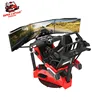 Three Screen Electric Platform Dynamic game racing Simulator Car Racing