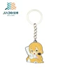 3D Cartoon key chain custom soft enamel painted metal keychain with keyring