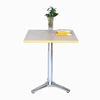 Source factory built stainless steel dining coffee table base for wooden table in China