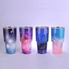 Hot Selling Stainless Steel Dreaming Sky 30oz Vacuum Insulated Travel Mug Drinkware Creative Starry Thermal Coffee Cup with Lid