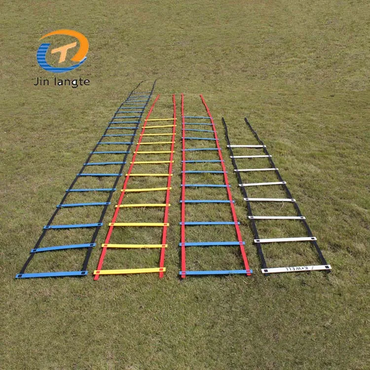 7 Meters 14 Fixed Rungs Riveted Straps Football Training Agility Ladder
