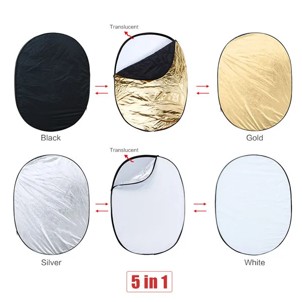 5 in 1 90CM X120CM Round Flash Photo Studio collapsible light reflector (22).jpg