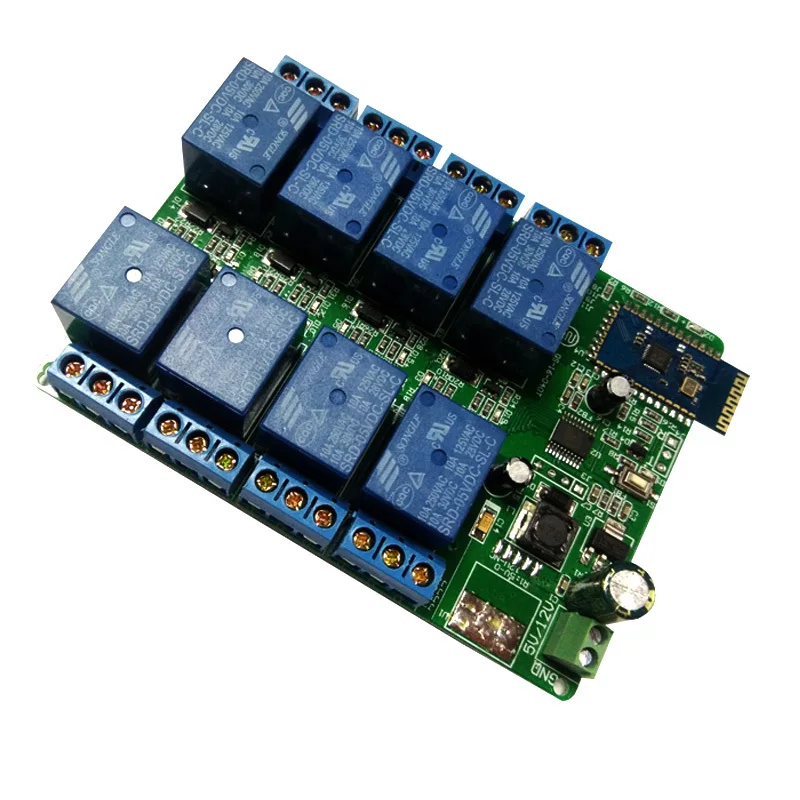 Diy Home Automation Ble Controlled Relays Ble 4.1 8 Relay Module Buy