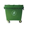 garbage bin 1100L plastic trash can waste garbage bin with wheels