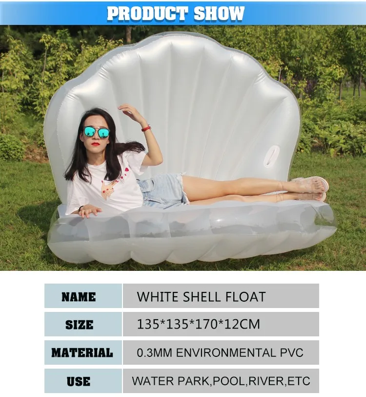 inflatable shell float