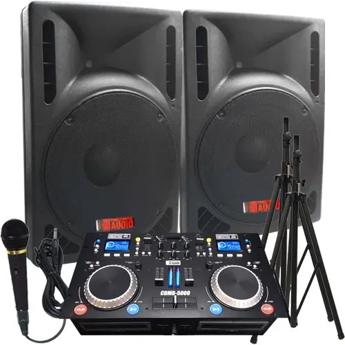dj speaker set