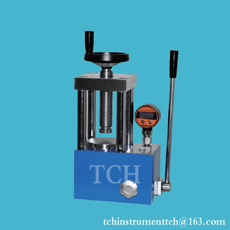 24T Manual Hydraulic Pellet press machine for powder pressing in labs