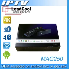 2pcs Best Linux IPTV Box Mag 250 Iptv Set Top Box Media Player Support Wifi Usb Connector / Cable Without IPTV Account Mag250