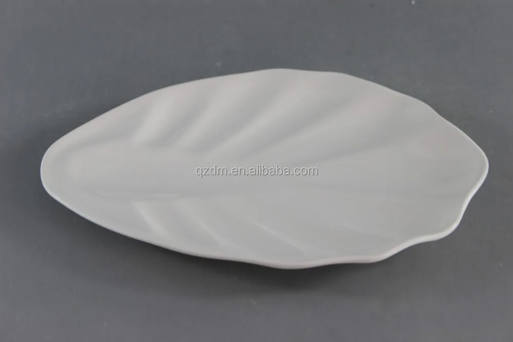 Leaf Shape Melamine Dinner Plate And Dish For Sale